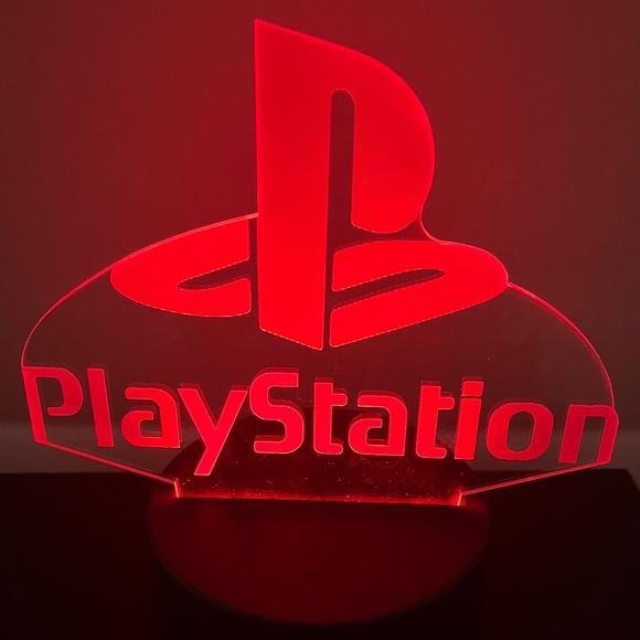 3D Play Station Desk Light With Remote Control - Picture 3 of 6